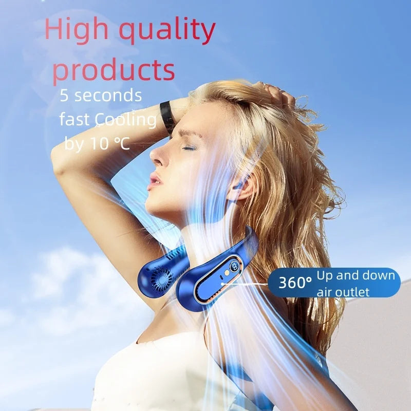 Wearable Neck Fan for Outdoor