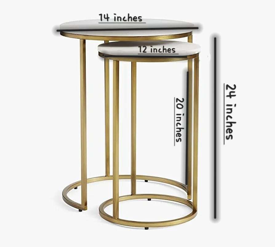 Nesting Side Table Set - Style 1